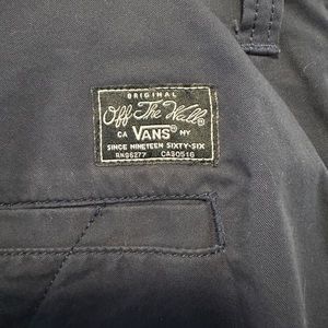 VANS chinos dark blue